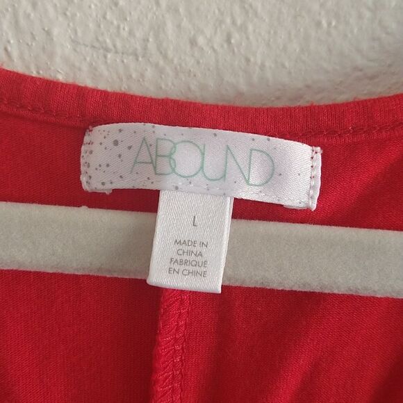 Abound Racer Tank Dress Red size Large - Picture 3 of 4